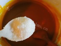 美味的奶香南瓜羹做法图解7)