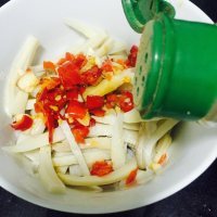 家常菜凉拌杏鲍菇做法图解8)