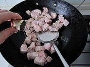 干豇豆烧肉做法图解3)