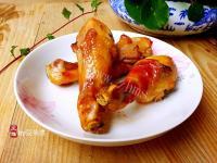 美味的烤鸡腿