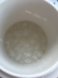 喷香的木瓜炖雪蛤做法图解5)