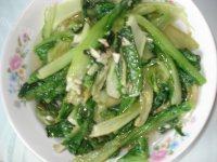 秀色可餐的蒜香油麦菜做法图解10)