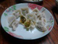 自己做的芹菜水饺