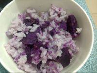 自己做的紫薯米饭