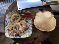 美味的白灵菇龙骨汤做法图解4)