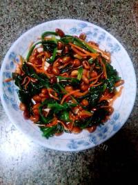 特下饭的陈醋花生米做法图解4)