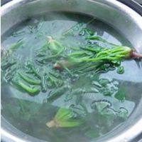 意犹未尽的素炒菠菜做法图解3)