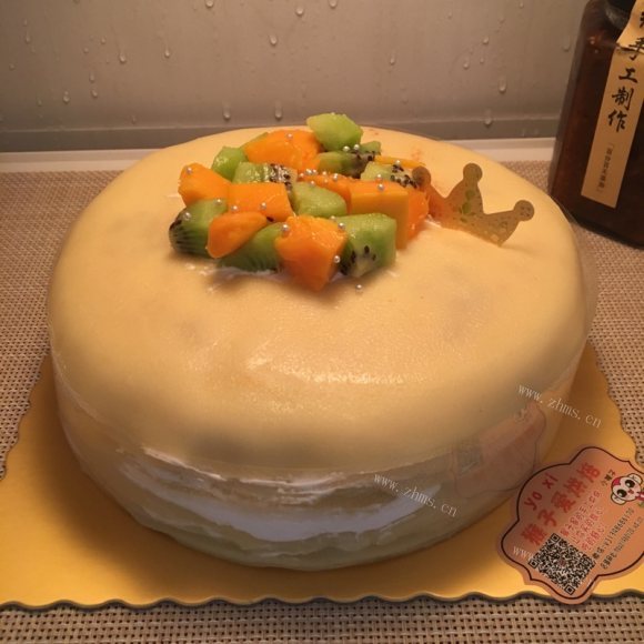 香飘十里的榴莲千层蛋糕