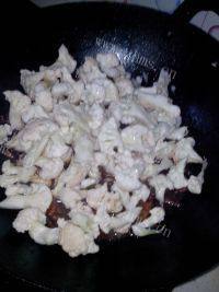 简单版菜花炒肉