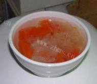 自制木瓜银耳糖水