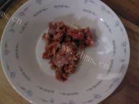 家常菜肉末茭白做法图解7)