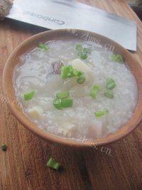 美味早餐山药萝卜粥