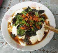 家常菜皮蛋嫩豆腐