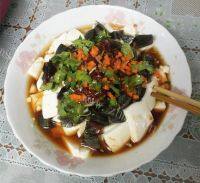 家常菜皮蛋嫩豆腐