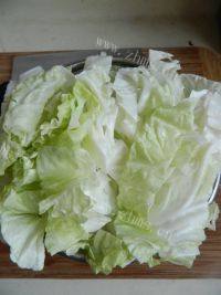 家常菜白菜豆腐炖粉条做法图解3)