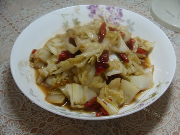 油而不腻的醋溜白菜