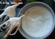 绿茶戚风做法图解4)