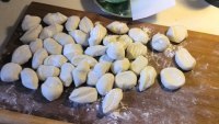 美味的素三鲜锅贴做法图解7)