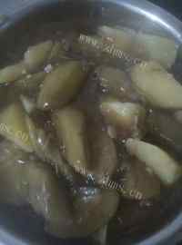 好吃土豆茄子炖粉做法图解7)