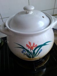 美味的红豆薏米粥做法图解4)