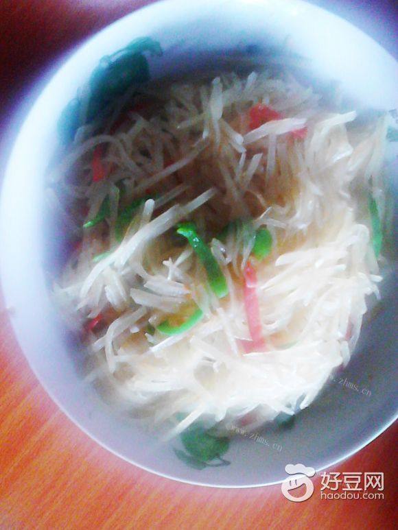 家常菜炝土豆丝
