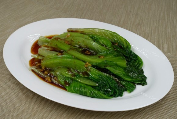 珍馐美味的蚝油生菜