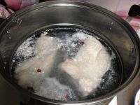 松嫩的香菇卤肉饭做法图解5)