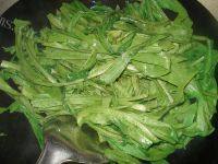 自制豆豉鲮鱼油麦菜做法图解5)