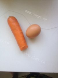 香飘十里的胡萝卜鸡蛋饼做法图解1)