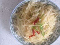 美味营养的炒土豆丝做法图解10)