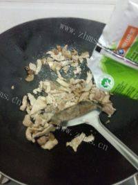 自己做的榨菜肉丝做法图解6)
