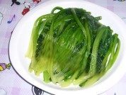 家常菜芝麻酱拌油麦菜做法图解3)