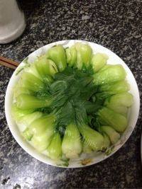 家常菜香菇青菜做法图解2)