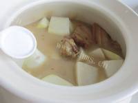 香气浓郁的白萝卜炖腊肉做法图解11)