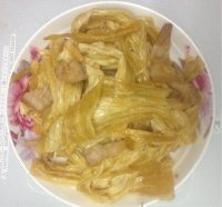 家常菜腐竹炒肉片