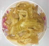 家常菜腐竹炒肉片