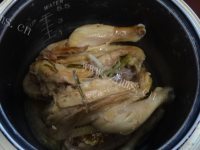 美味的电饭煲焗鸡做法图解9)