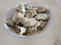 诱人的素三鲜水饺