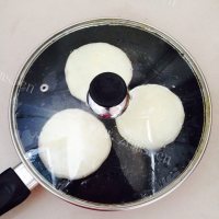营养韭菜鸡蛋素火烧做法图解14)
