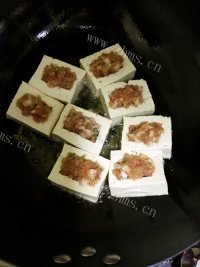 家常菜煎酿豆腐做法图解7)
