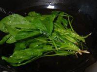 好吃不腻的菠菜蛋饼做法图解2)