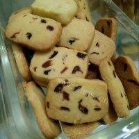 喷香的蔓越莓饼干做法图解7)