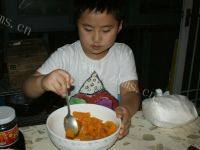 DIY美食-南瓜饼做法图解2)