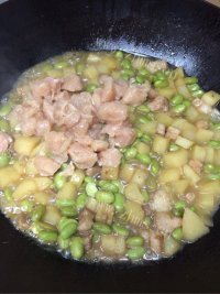 家常菜小炒毛豆做法图解11)