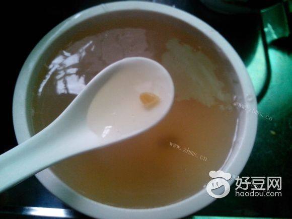 柠檬葡萄藕粉羹
