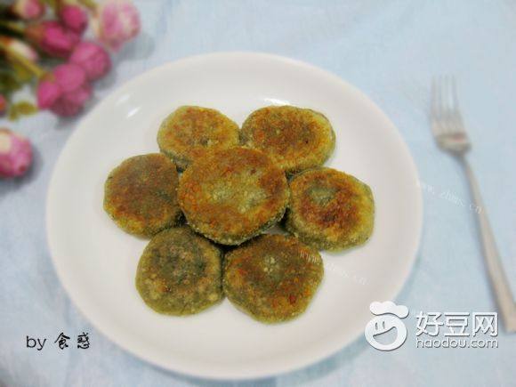 香煎艾饼