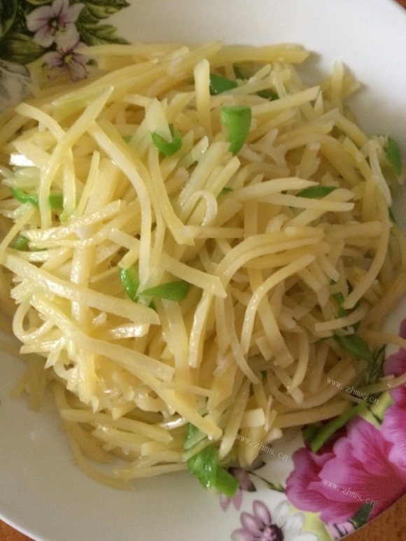 好吃的醋溜土豆丝