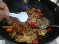 家常菜辣椒炒鸡块