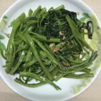 美味的腐乳空心菜做法图解5)