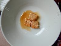 色泽不错的椒丝腐乳通菜做法图解2)